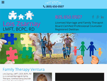 Tablet Screenshot of familytherapyventura.com